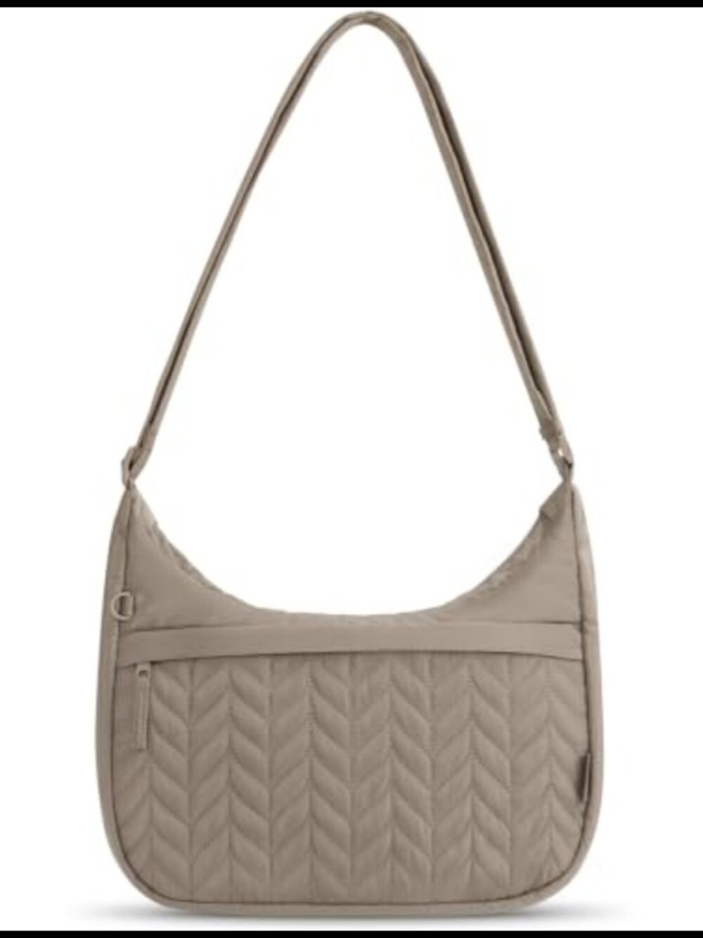 Quilted Nylon Crossbody Bag Medium Shoulder Handbag Travel Purse